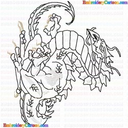 Dragoes 42 Embroidery Design