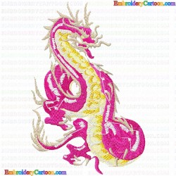 Dragoes 48 Embroidery Design