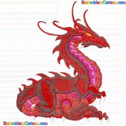 Dragoes 51 Embroidery Design