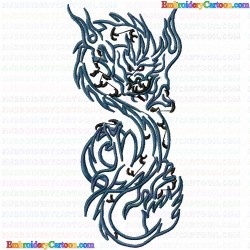 Dragoes 53 Embroidery Design