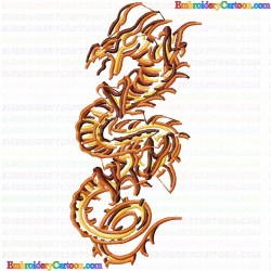 Dragoes 56 Embroidery Design