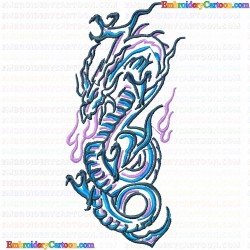 Dragoes 57 Embroidery Design