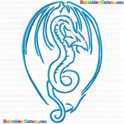 Dragoes 59 Embroidery Design