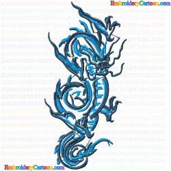 Dragoes 63 Embroidery Design