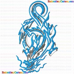 Dragoes 65 Embroidery Design