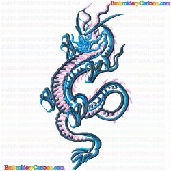 Dragoes 66 Embroidery Design