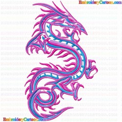 Dragoes 70 Embroidery Design