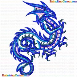 Dragoes 71 Embroidery Design