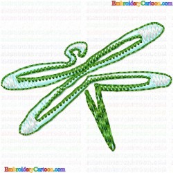 Dragon Flies 1 Embroidery Design