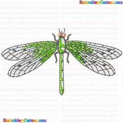 Dragon Flies 23 Embroidery Design