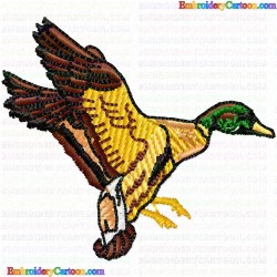 Ducks and Goose 107 Embroidery Design