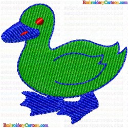 Ducks and Goose 39 Embroidery Design