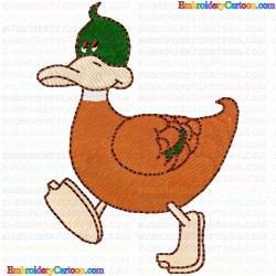 Ducks and Goose 70 Embroidery Design