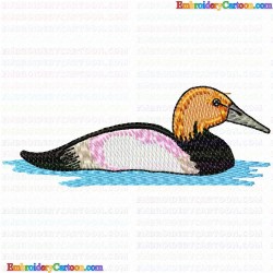 Ducks and Goose 82 Embroidery Design