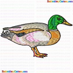 Ducks and Goose 83 Embroidery Design