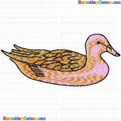 Ducks and Goose 85 Embroidery Design