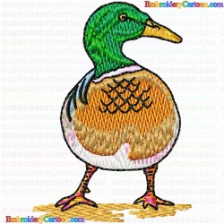 Ducks and Goose 86 Embroidery Design