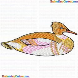 Ducks and Goose 88 Embroidery Design