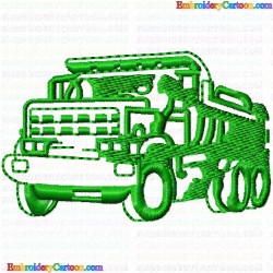 Dumper Truck 2 Embroidery Design