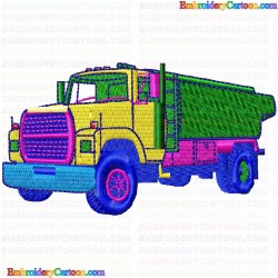 Dumper Truck 3 Embroidery Design