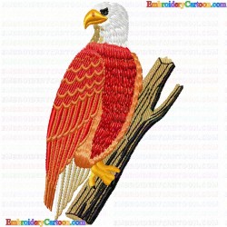 Eagle and Falcon 1 Embroidery Design