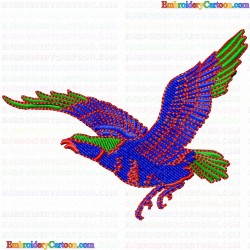 Eagle and Falcon 23 Embroidery Design