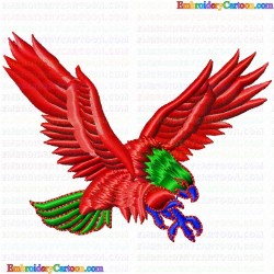 Eagle and Falcon 29 Embroidery Design