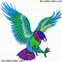 Eagle and Falcon 30 Embroidery Design