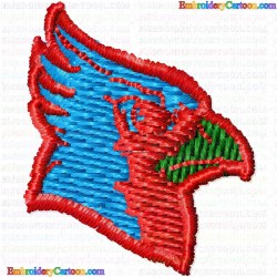 Eagle and Falcon 34 Embroidery Design