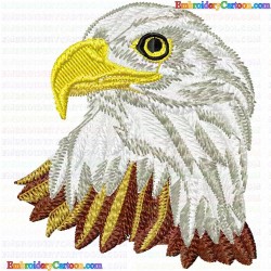 Eagle and Falcon 36 Embroidery Design