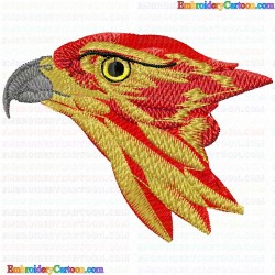 Eagle and Falcon 37 Embroidery Design