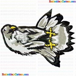 Eagle and Falcon 40 Embroidery Design