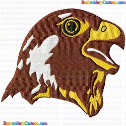 Eagle and Falcon 41 Embroidery Design