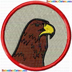 Eagle and Falcon 42 Embroidery Design