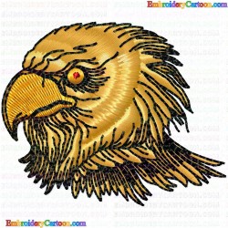 Eagle and Falcon 43 Embroidery Design