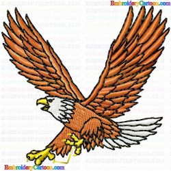 Eagle and Falcon 48 Embroidery Design