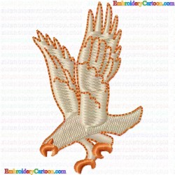 Eagle and Falcon 51 Embroidery Design