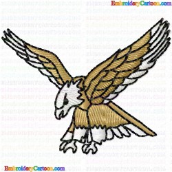 Eagle and Falcon 52 Embroidery Design