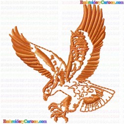 Eagle and Falcon 64 Embroidery Design