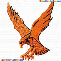 Eagle and Falcon 65 Embroidery Design