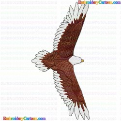 Eagle and Falcon 68 Embroidery Design