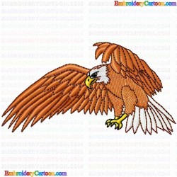 Eagle and Falcon 72 Embroidery Design