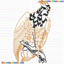 Eagle and Falcon 7 Embroidery Design