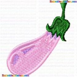 Eggplants 2 Embroidery Design