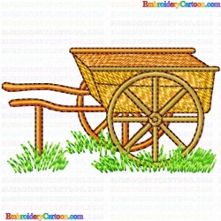 Farming 44 Embroidery Design