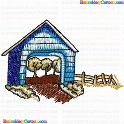 Farming 5 Embroidery Design