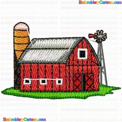 Farming 78 Embroidery Design