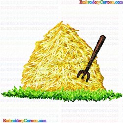 Farming 80 Embroidery Design