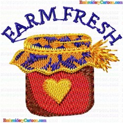 Farming 82 Embroidery Design