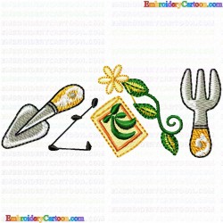 Farming 96 Embroidery Design